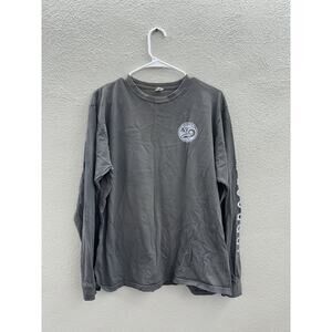 Econscious Long Sleeve Shirt Size Large Gray Happy Earth Apparel Ambassador